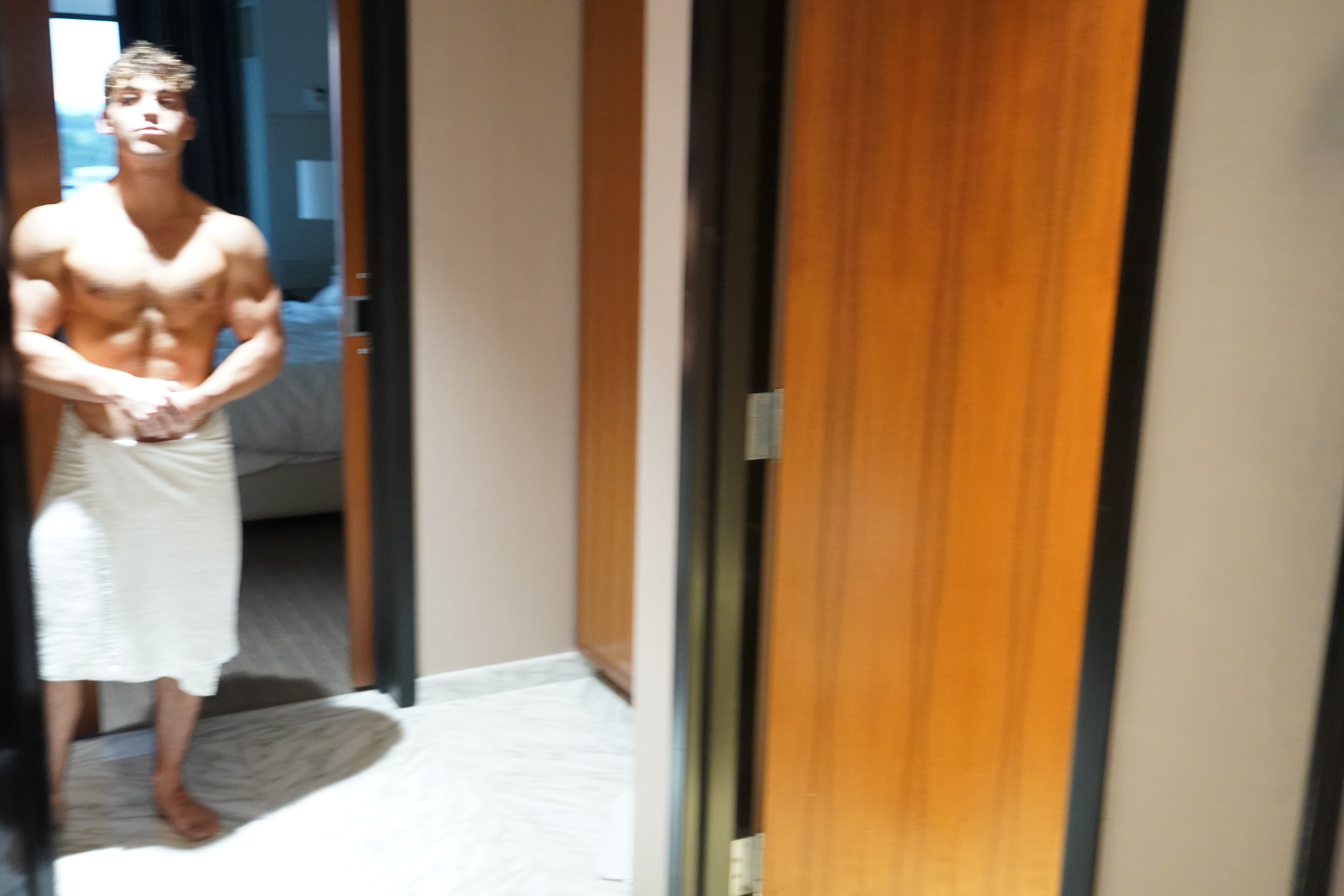 Towel Popper Worship Domination